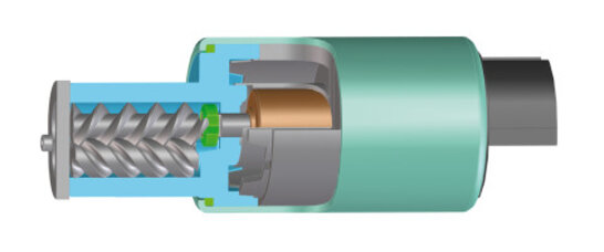 © Leistritz AG 3D-image of a pump with inside | © Leistritz AG